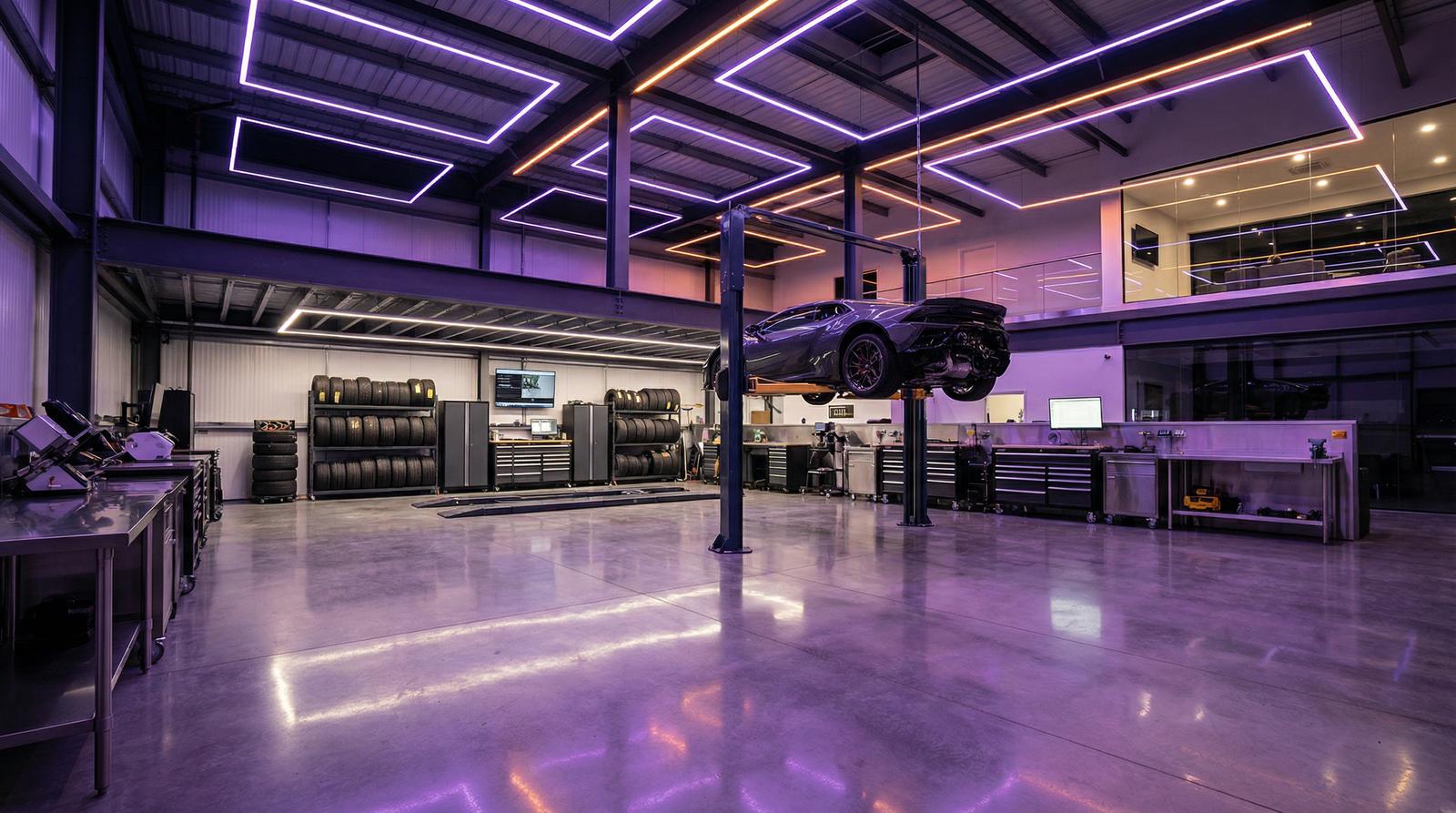 抖阴改装工坊实景